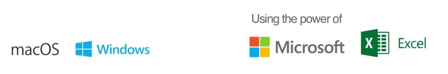 Lender Spreadsheet is compatible with Microsoft® Excel® 2007 or later and Microsoft® Windows 8.1 or later or Mac OS X 10.10 (Yosemite) or later with Microsoft® Excel® 2016 or later.